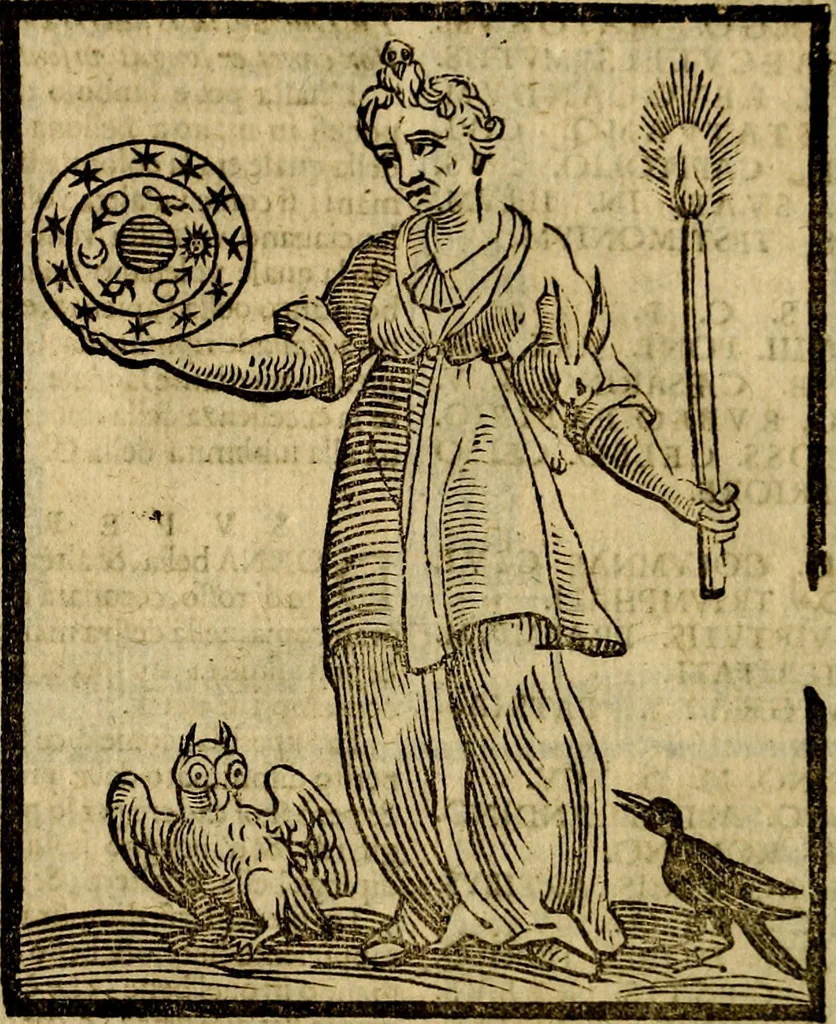 An illustration from Della piu che novissima iconologia, 1630, leaf 817