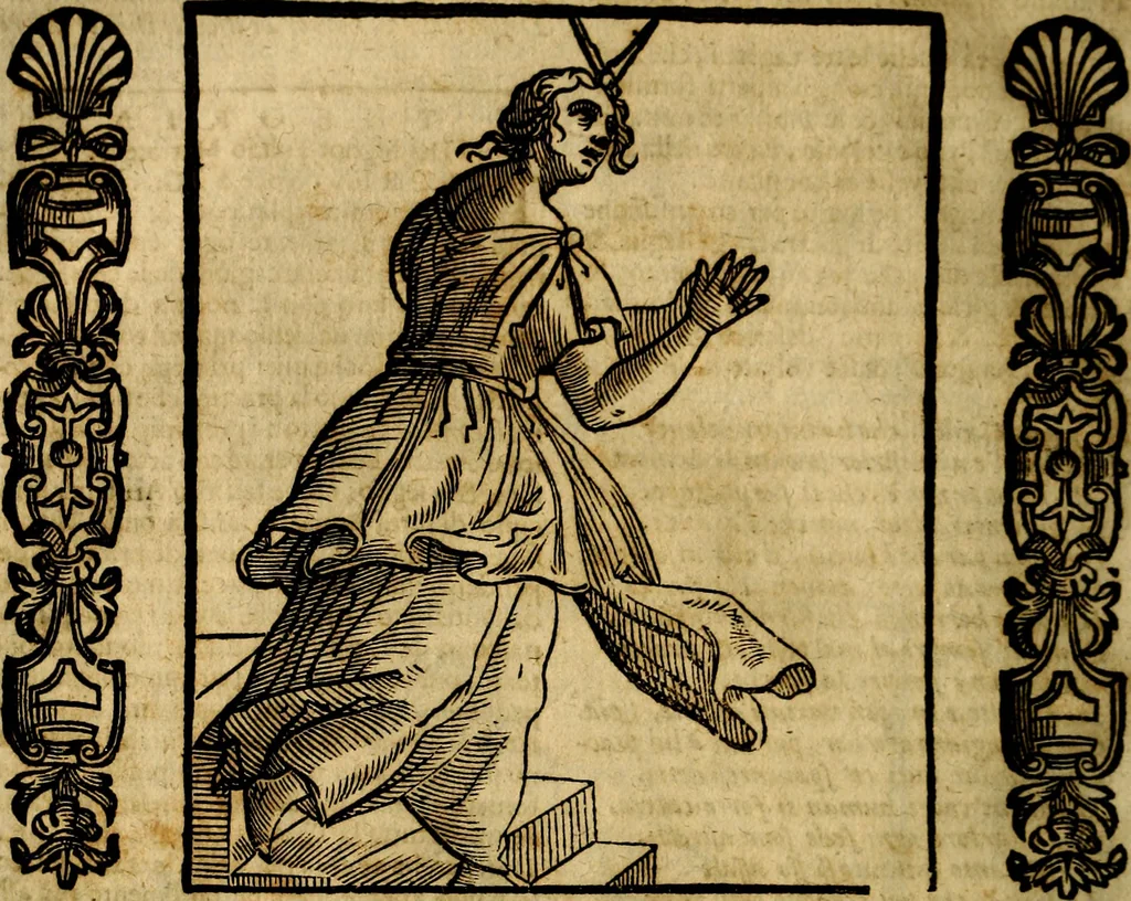 An illustration from Della piu che novissima iconologia, 1630, leaf 827