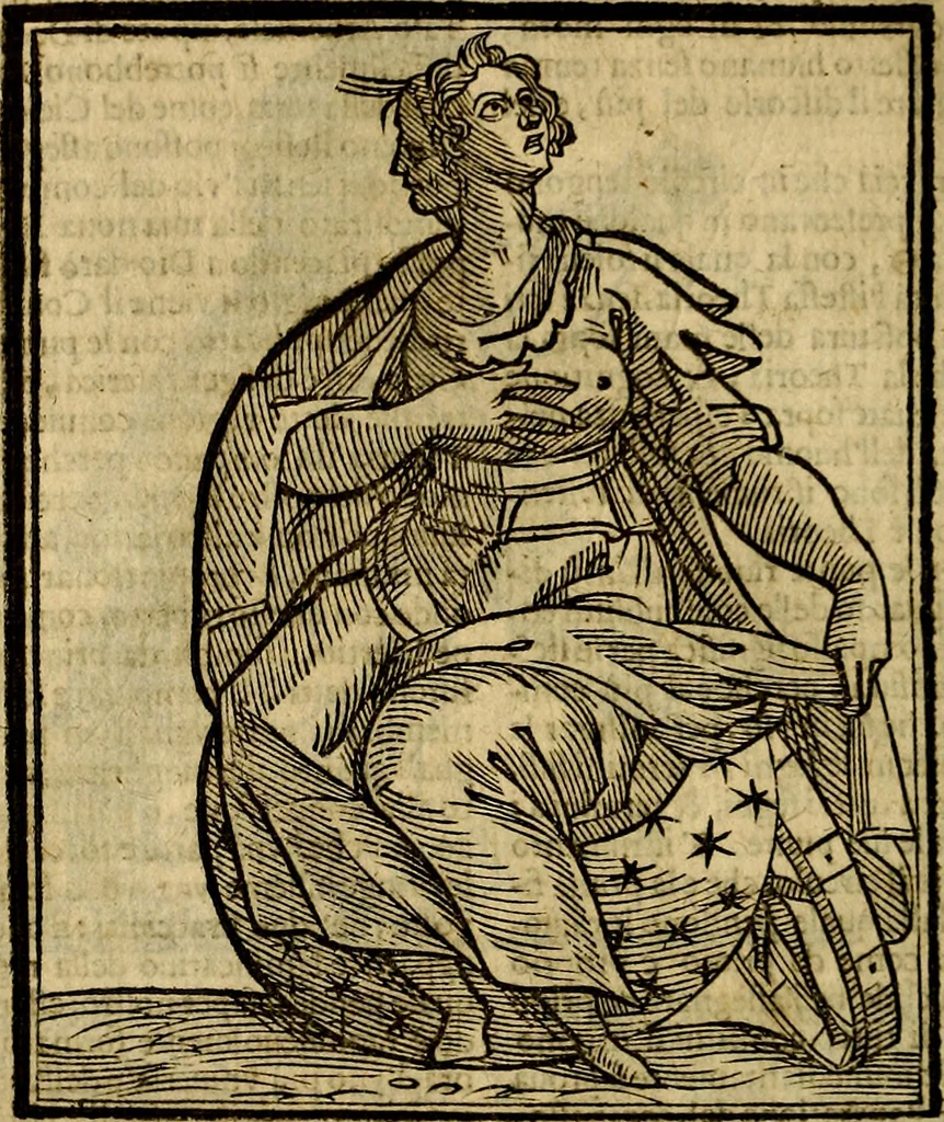 An illustration from Della piu che novissima iconologia, 1630, leaf 829