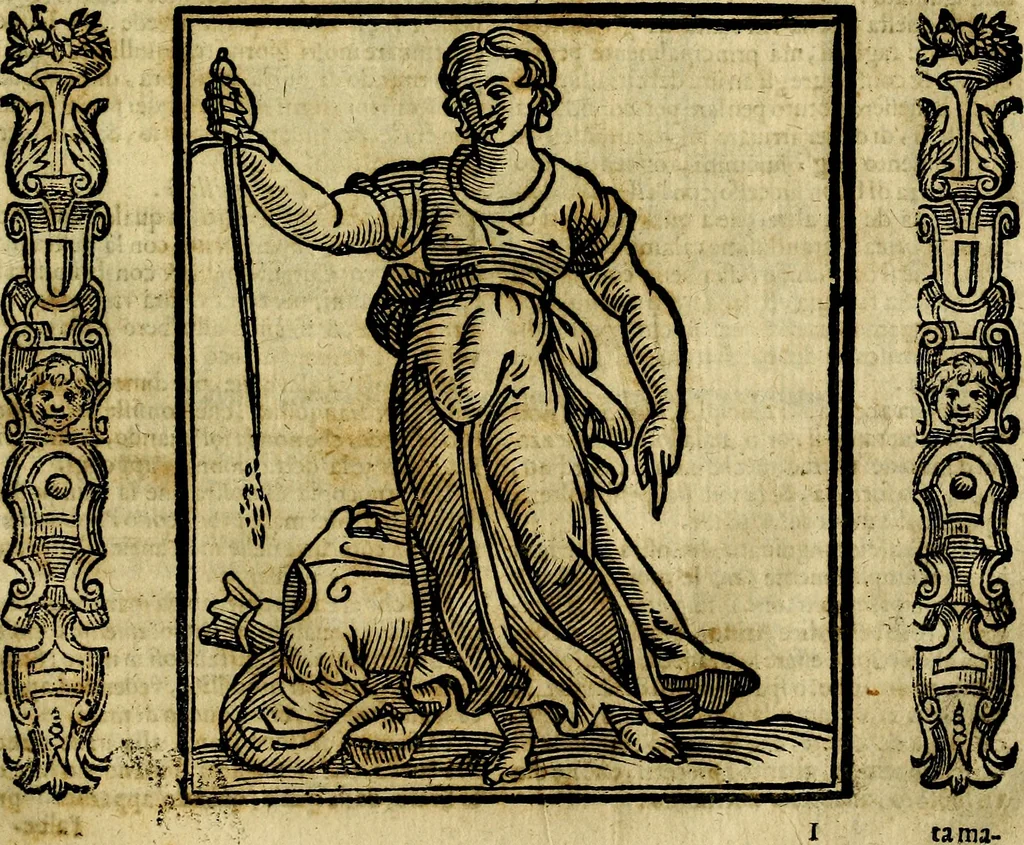 An illustration from Della piu che novissima iconologia, 1630, leaf 832