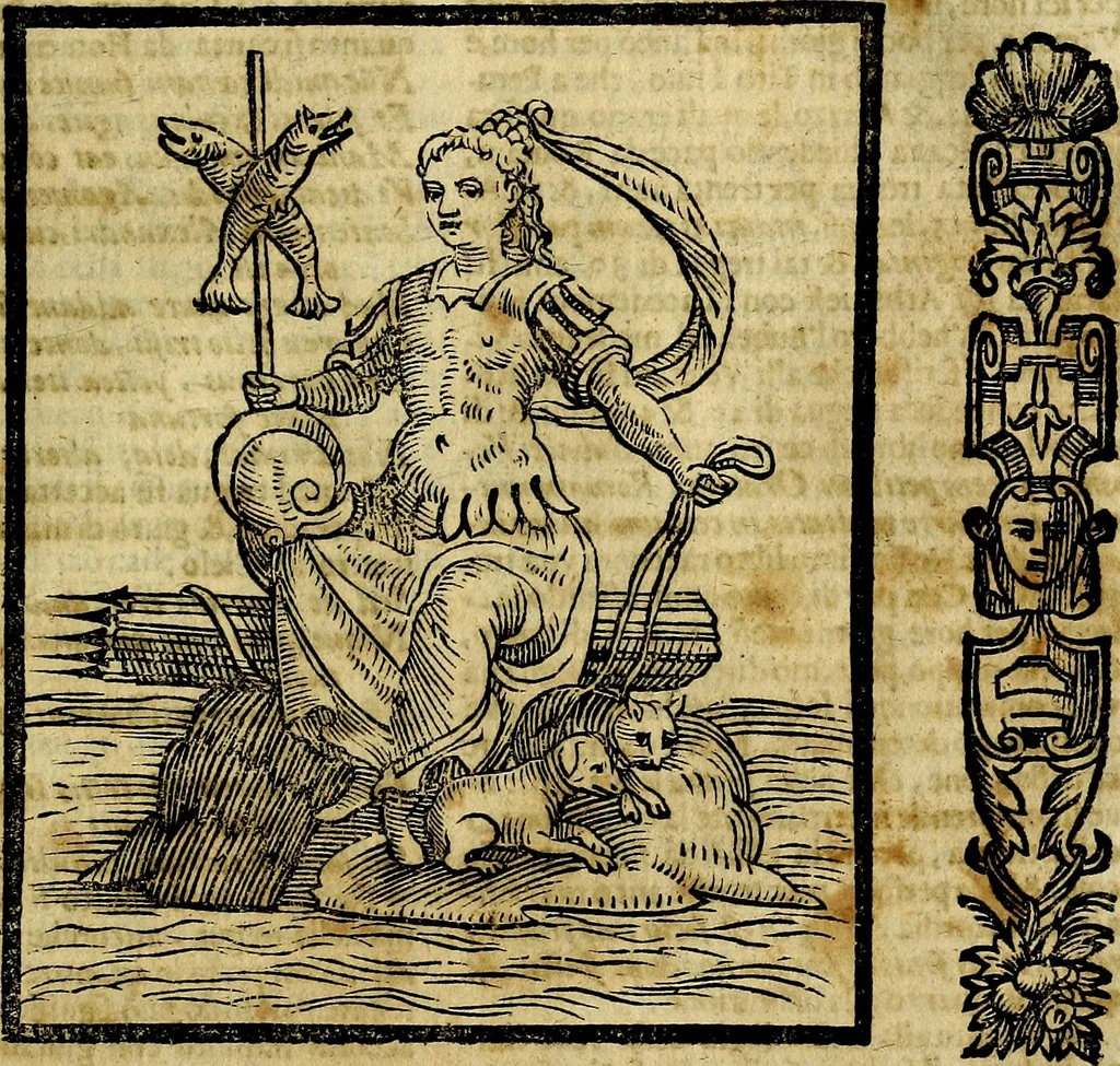 An illustration from Della piu che novissima iconologia, 1630, leaf 834