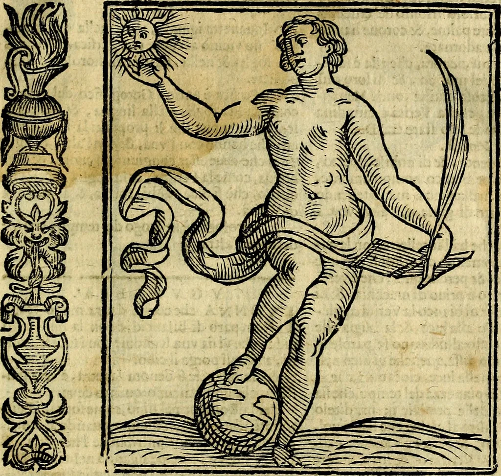 An illustration from Della piu che novissima iconologia, 1630, leaf 872