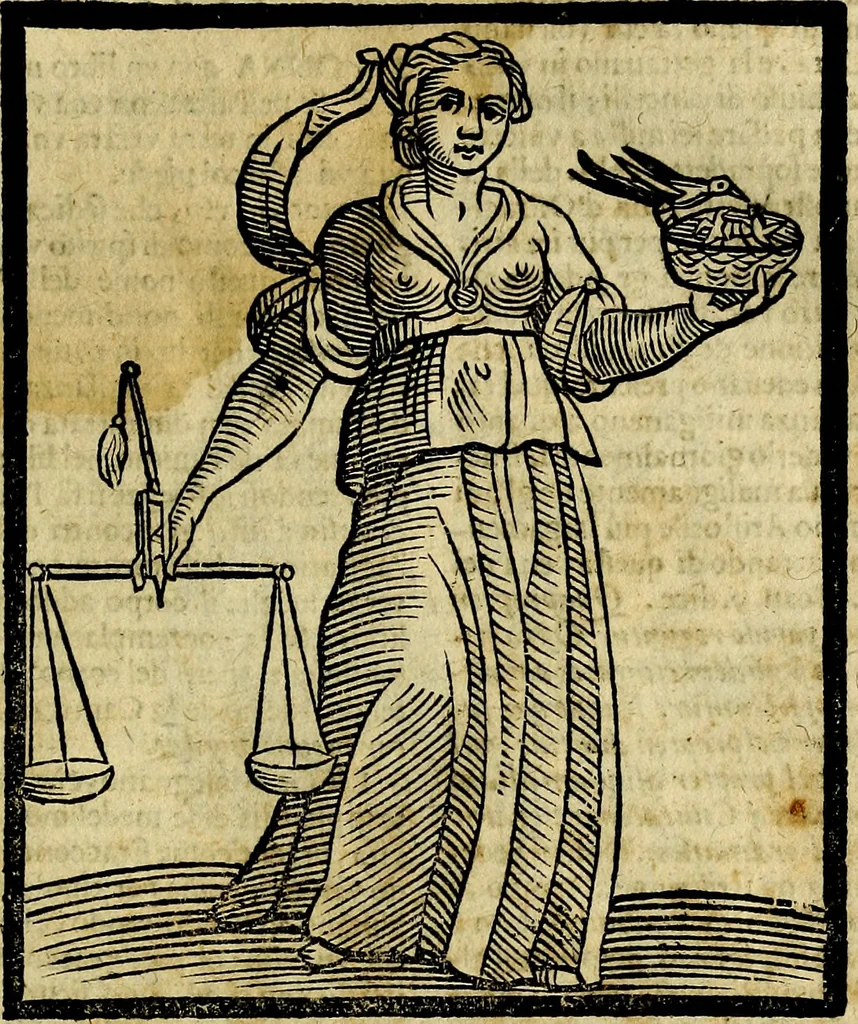An illustration from Della piu che novissima iconologia, 1630, leaf 874