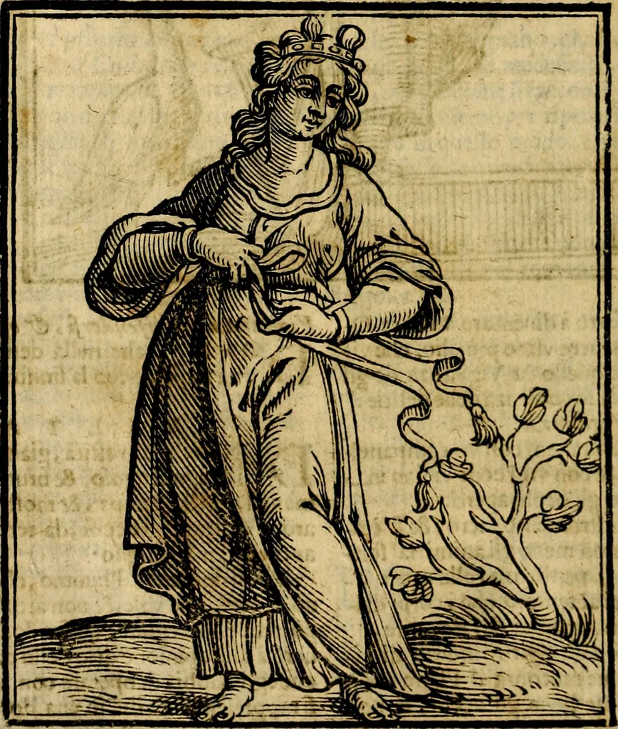 An illustration from Della piu che novissima iconologia, 1630, leaf 877