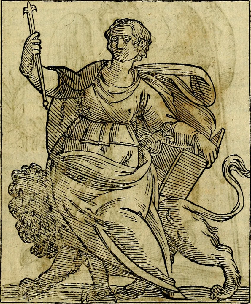 An illustration from Della piu che novissima iconologia, 1630, leaf 878