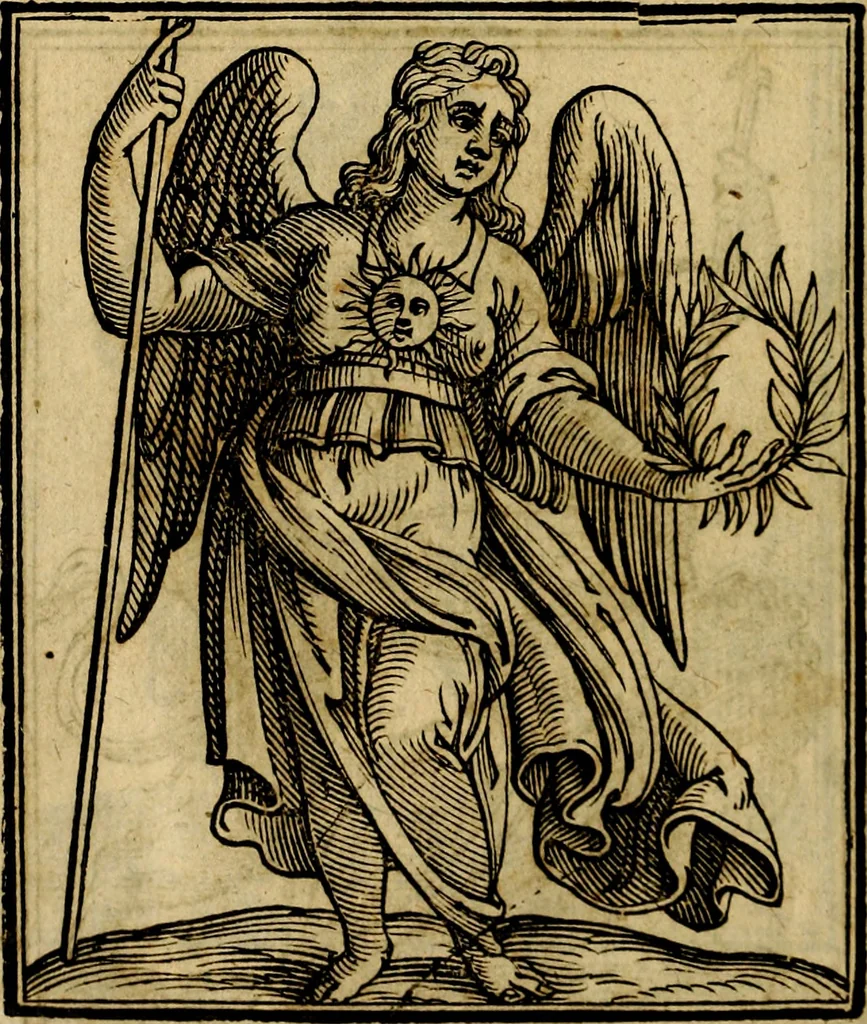 An illustration from Della piu che novissima iconologia, 1630, leaf 879