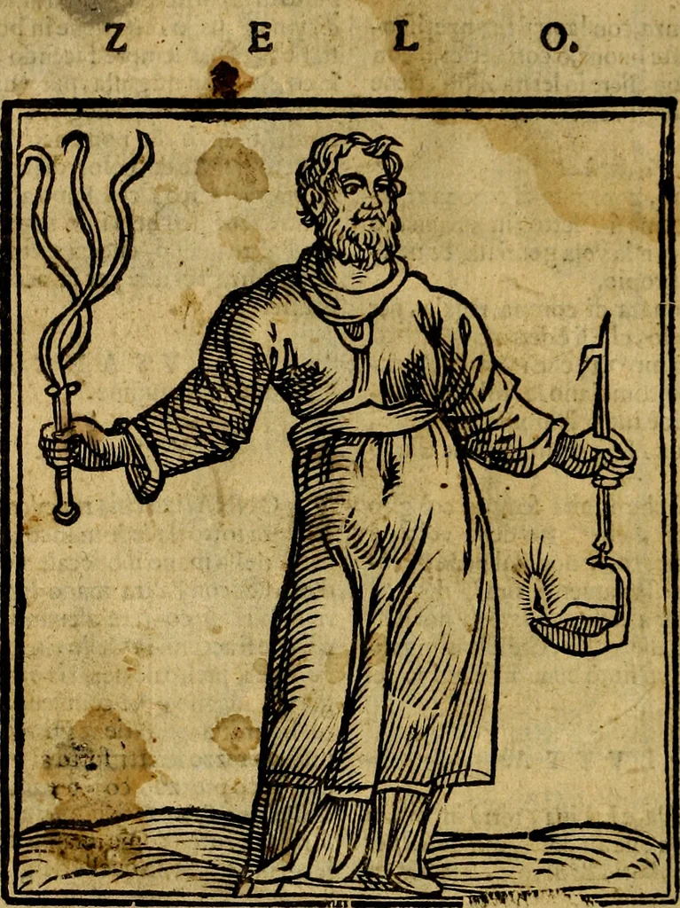 An illustration from Della piu che novissima iconologia, 1630, leaf 895