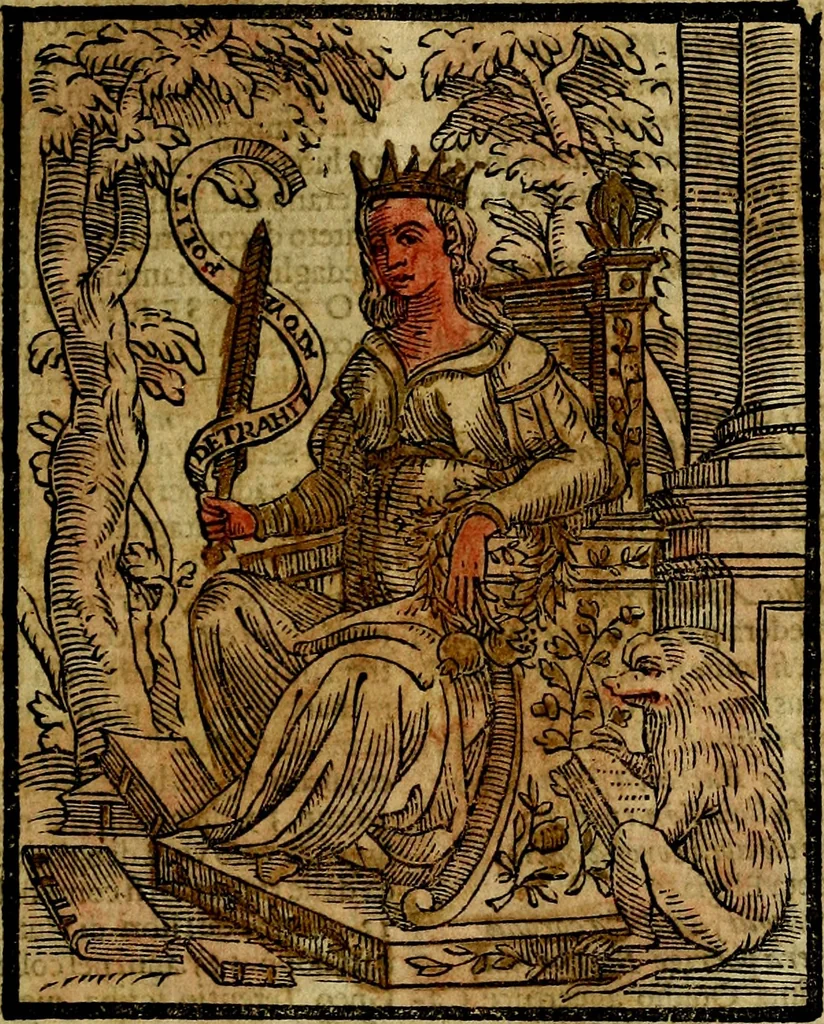 An illustration from Della piu che novissima iconologia, 1630, leaf 104