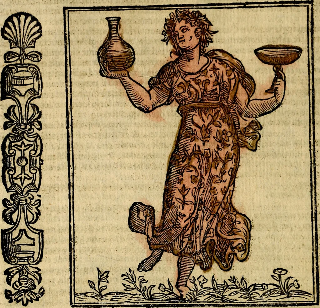 An illustration from Della piu che novissima iconologia, 1630, leaf 121