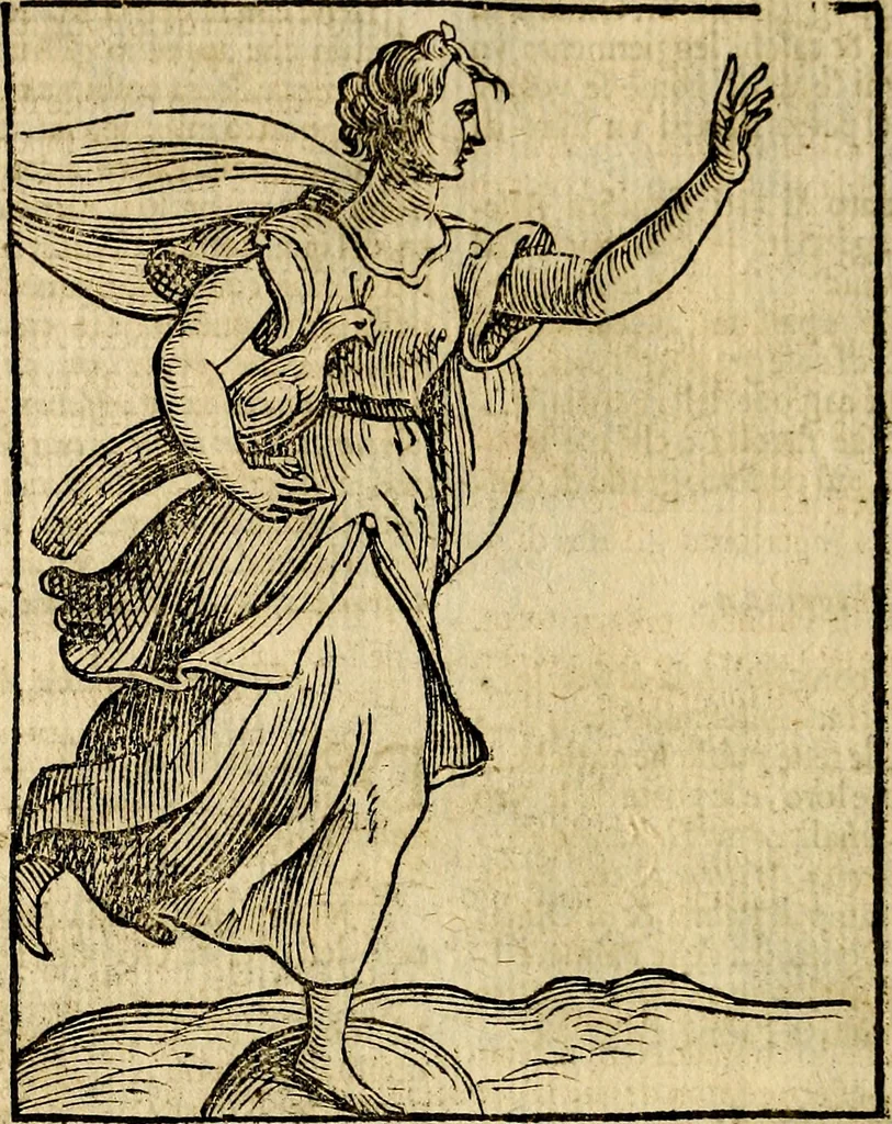 An illustration from Della piu che novissima iconologia, 1630, leaf 123