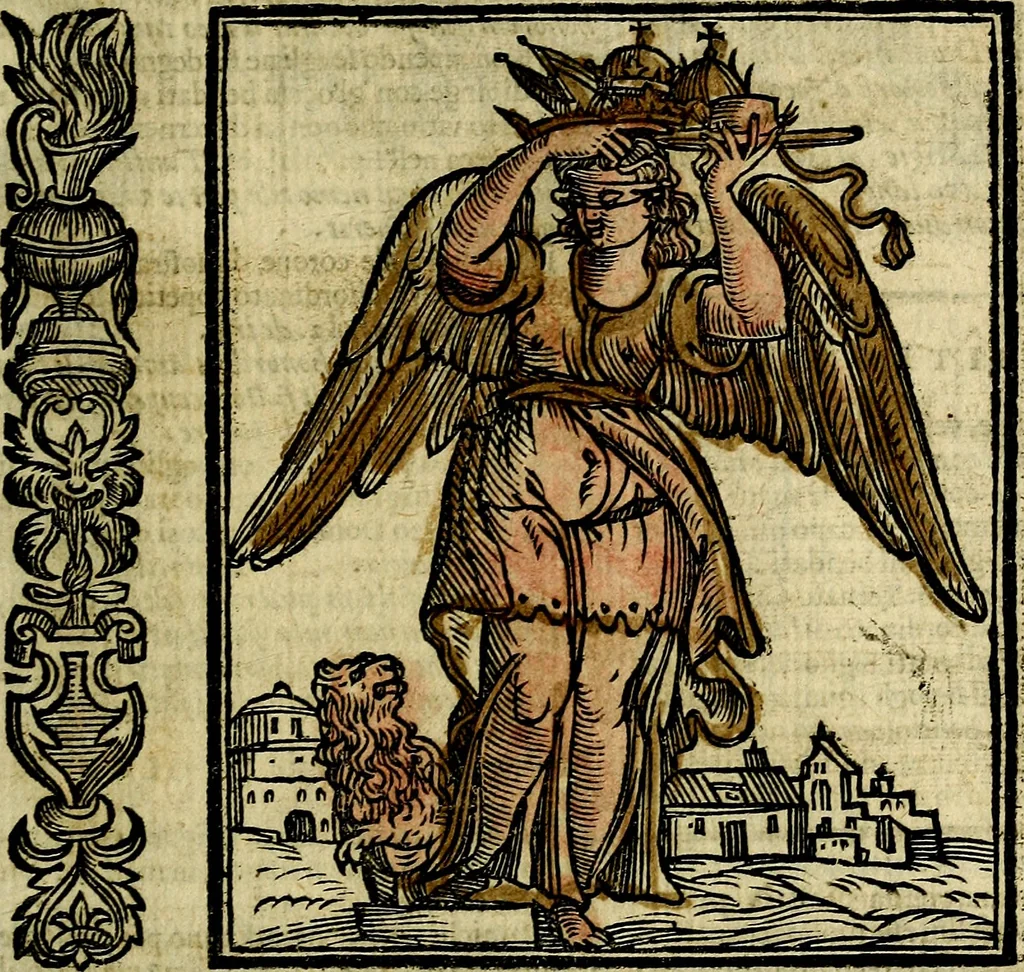 An illustration from Della piu che novissima iconologia, 1630, leaf 126
