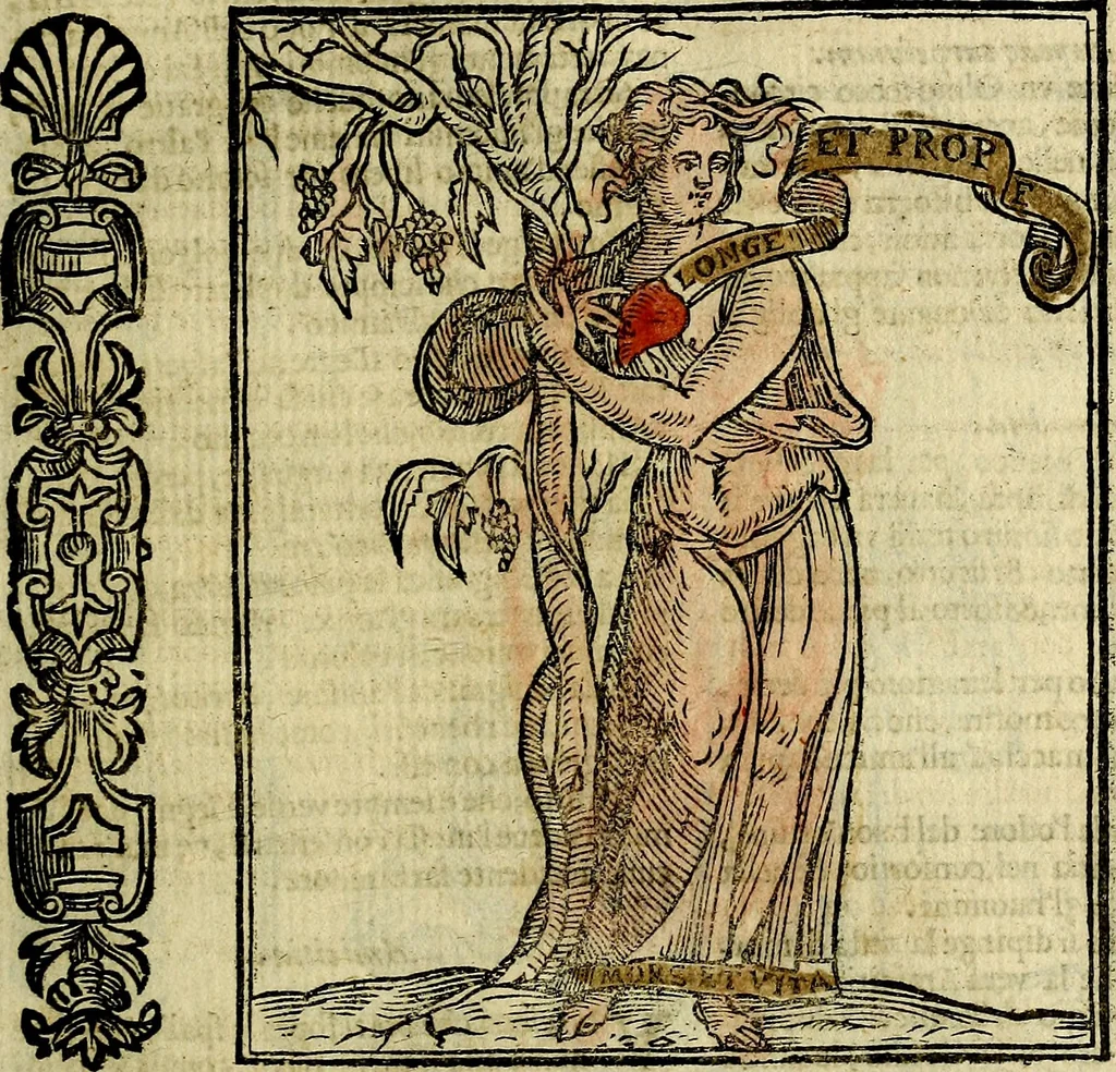 An illustration from Della piu che novissima iconologia, 1630, leaf 128