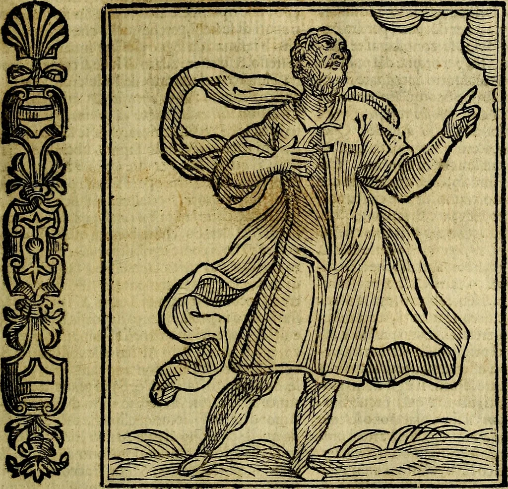 An illustration from Della piu che novissima iconologia, 1630, leaf 132