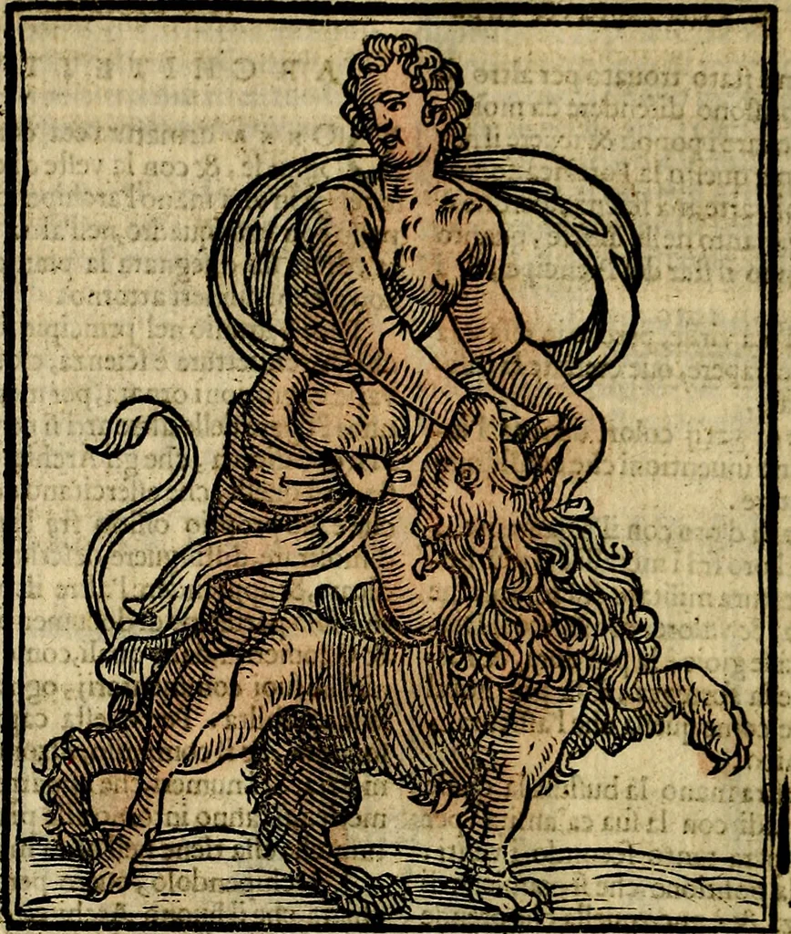 An illustration from Della piu che novissima iconologia, 1630, leaf 147