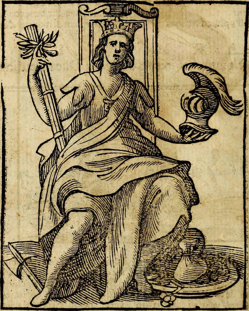 An illustration from Della piu che novissima iconologia, 1630, leaf 149