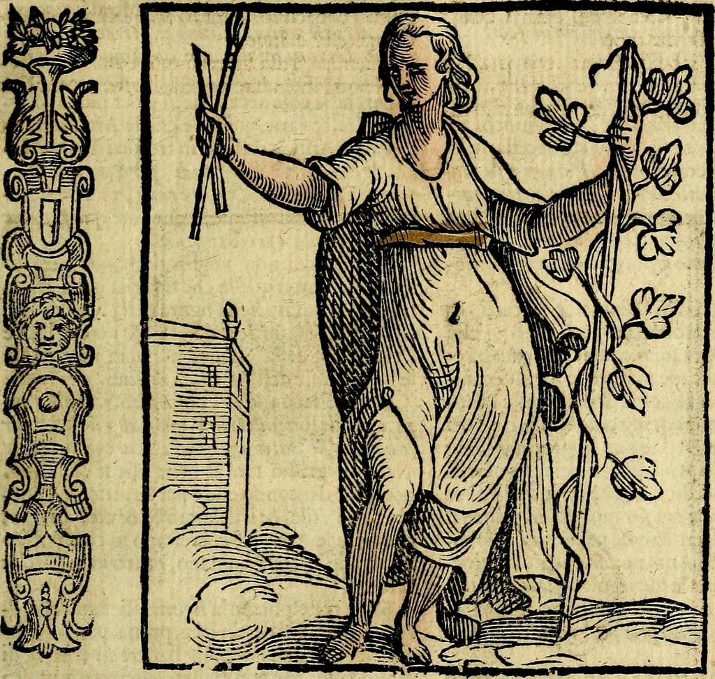 An illustration from Della piu che novissima iconologia, 1630, leaf 152