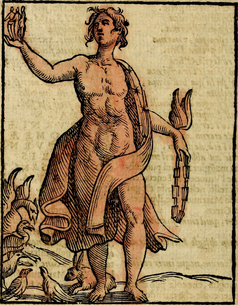 An illustration from Della piu che novissima iconologia, 1630, leaf 177