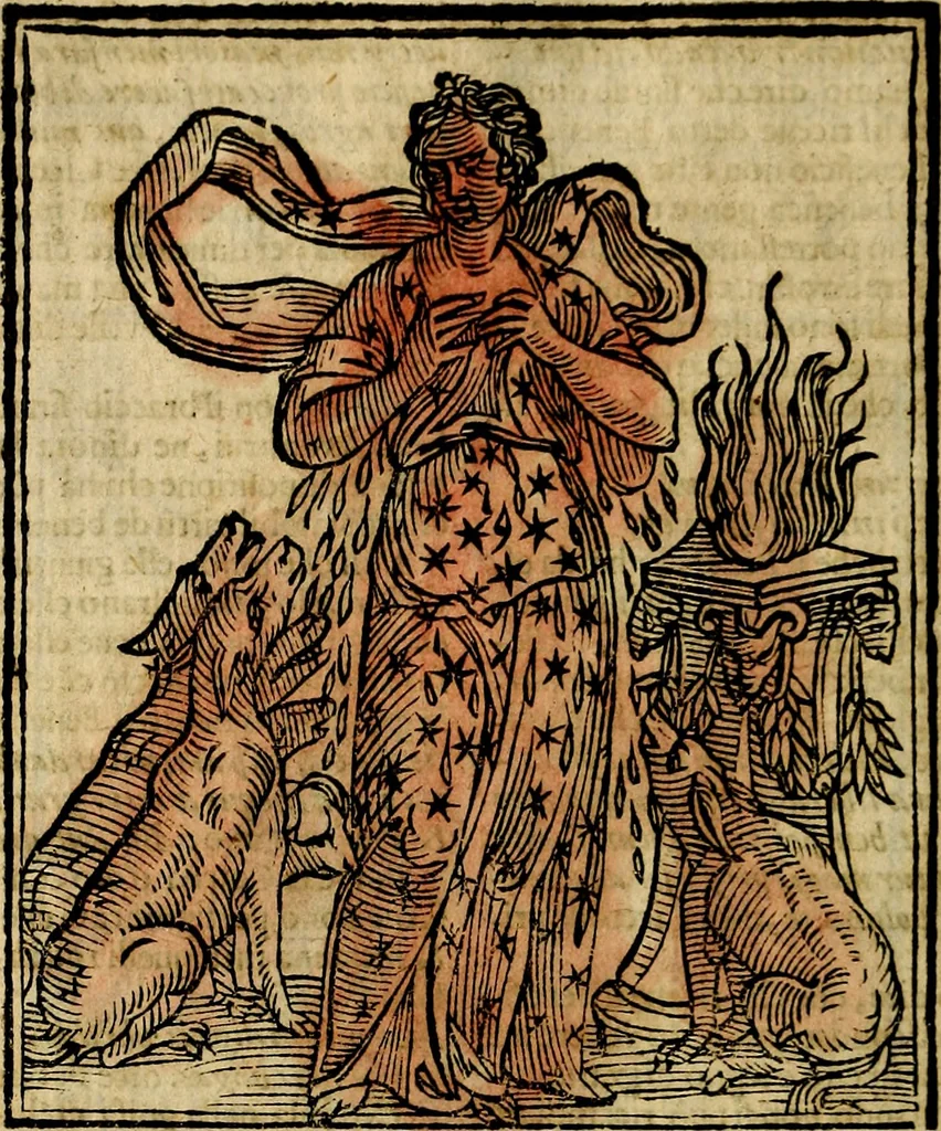 An illustration from Della piu che novissima iconologia, 1630, leaf 179
