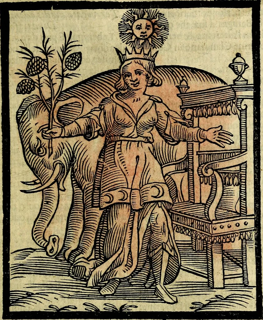 An illustration from Della piu che novissima iconologia, 1630, leaf 180