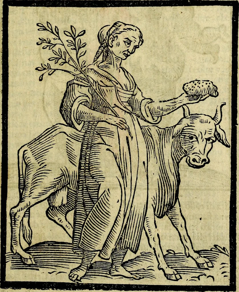 An illustration from Della piu che novissima iconologia, 1630, leaf 196