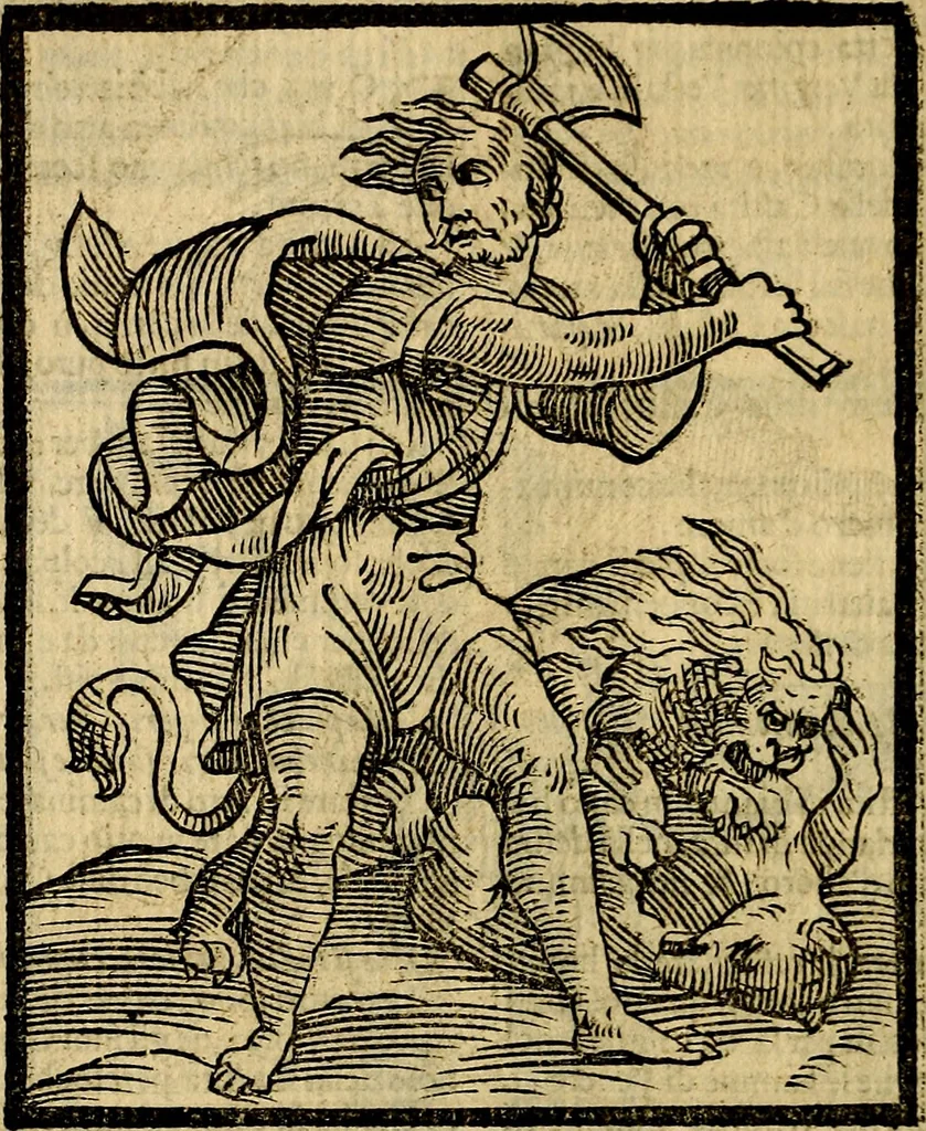 An illustration from Della piu che novissima iconologia, 1630, leaf 201