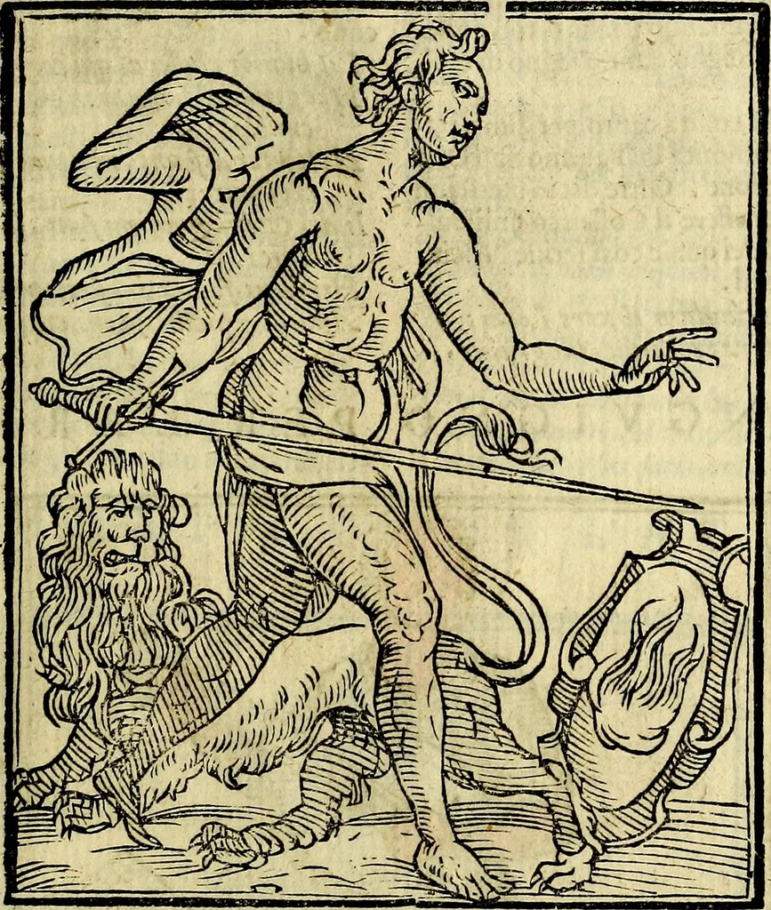 An illustration from Della piu che novissima iconologia, 1630, leaf 212