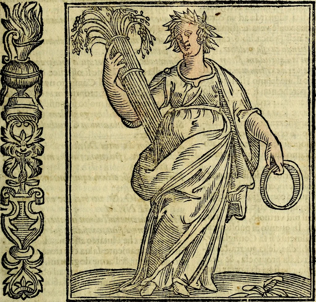 An illustration from Della piu che novissima iconologia, 1630, leaf 224