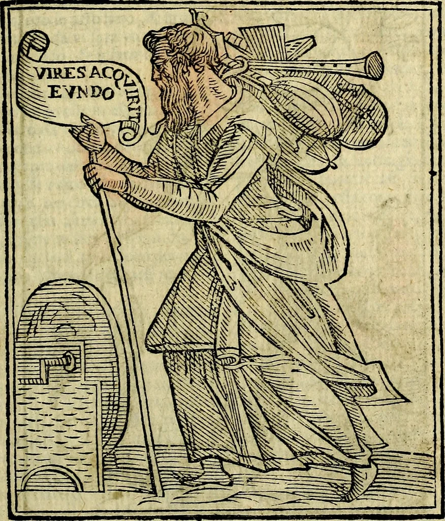 An illustration from Della piu che novissima iconologia, 1630, leaf 228