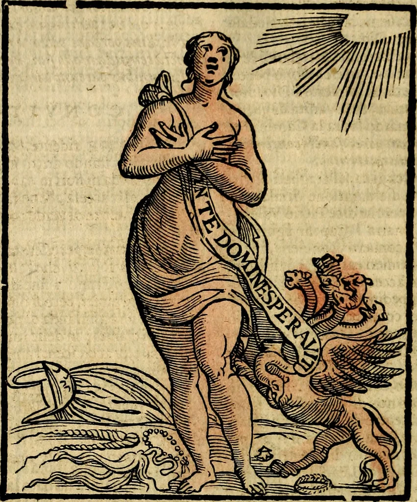 An illustration from Della piu che novissima iconologia, 1630, leaf 237