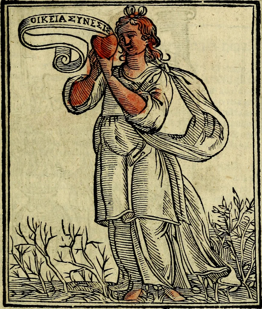 An illustration from Della piu che novissima iconologia, 1630, leaf 244