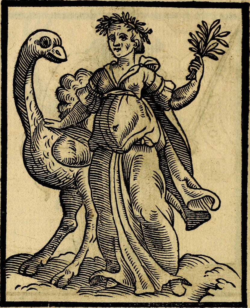 An illustration from Della piu che novissima iconologia, 1630, leaf 273