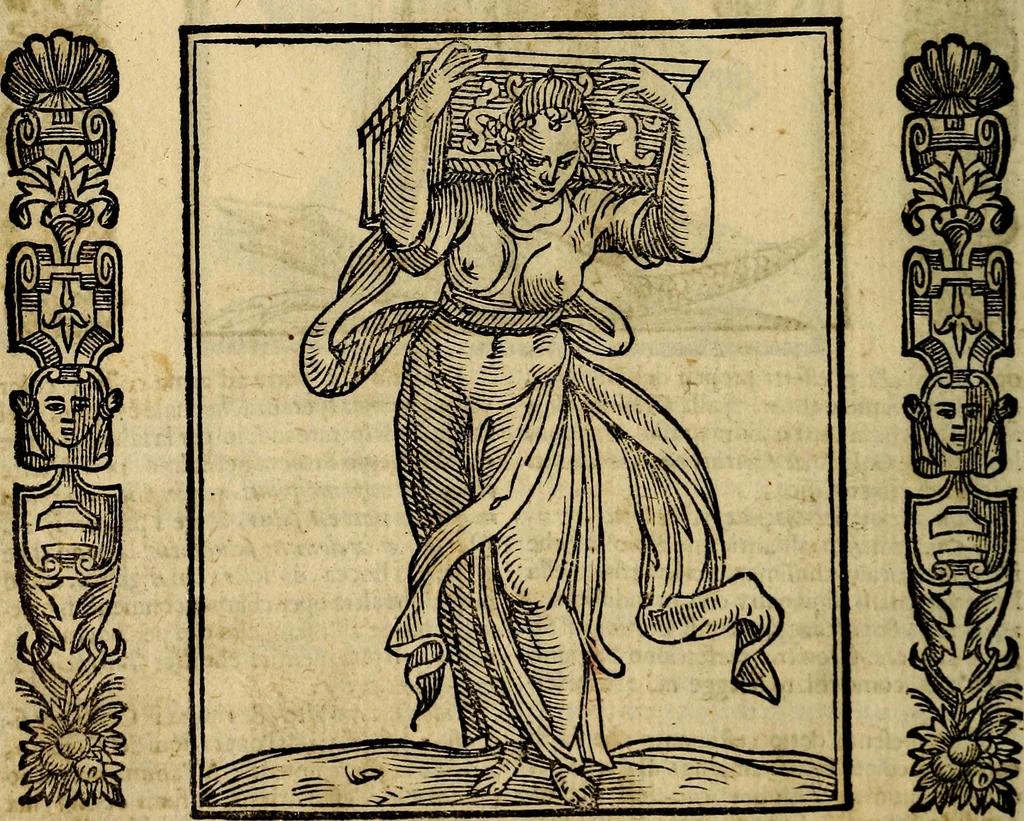 An illustration from Della piu che novissima iconologia, 1630, leaf 275
