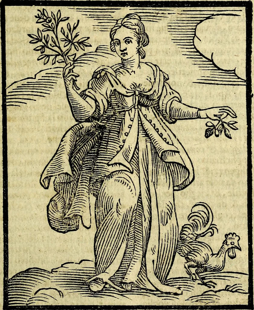 An illustration from Della piu che novissima iconologia, 1630, leaf 280