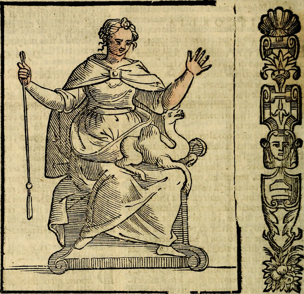 An illustration from Della piu che novissima iconologia, 1630, leaf 283