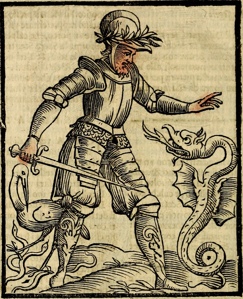 An illustration from Della piu che novissima iconologia, 1630, leaf 287