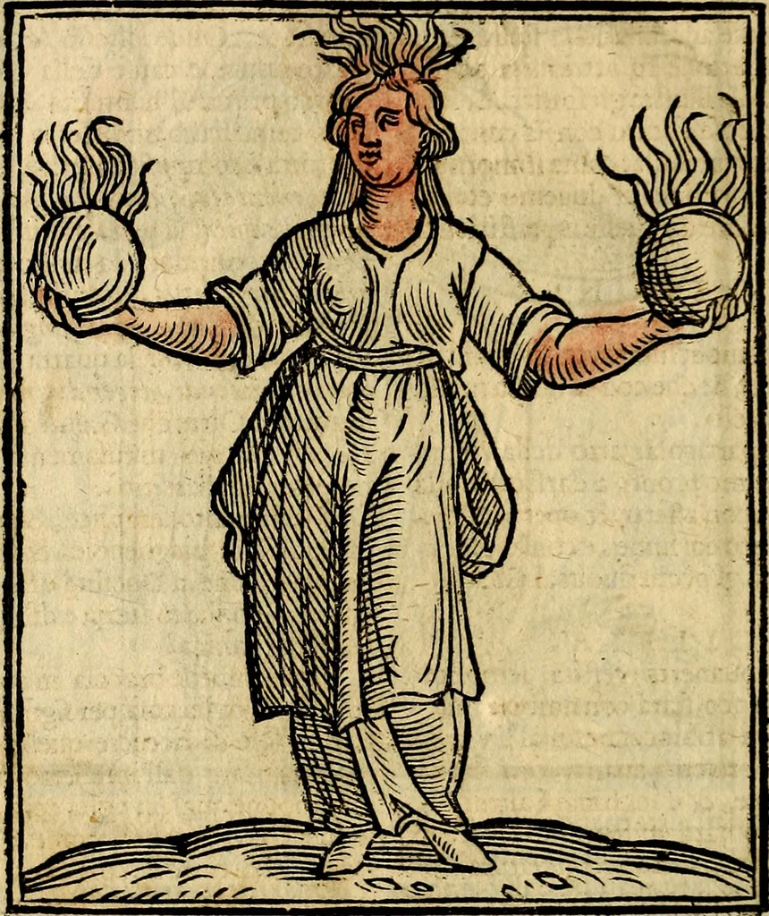 An illustration from Della piu che novissima iconologia, 1630, leaf 289
