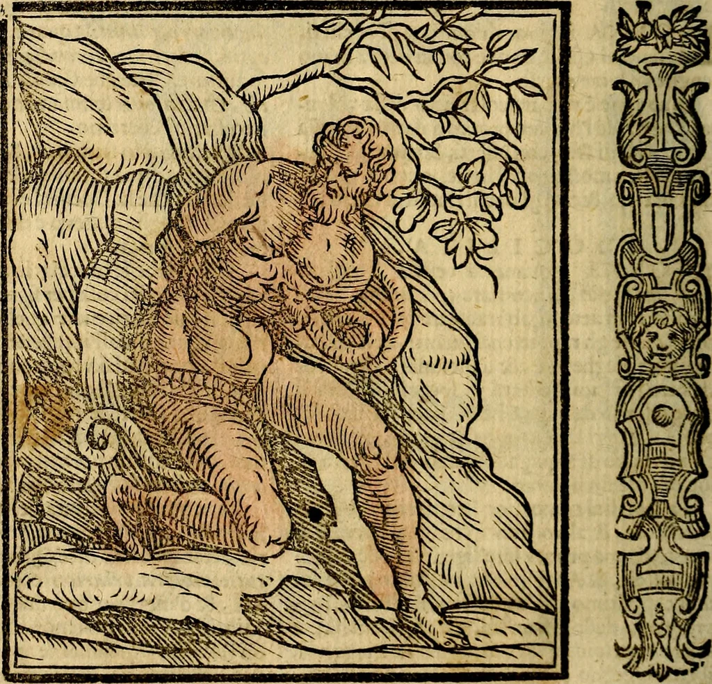 An illustration from Della piu che novissima iconologia, 1630, leaf 291