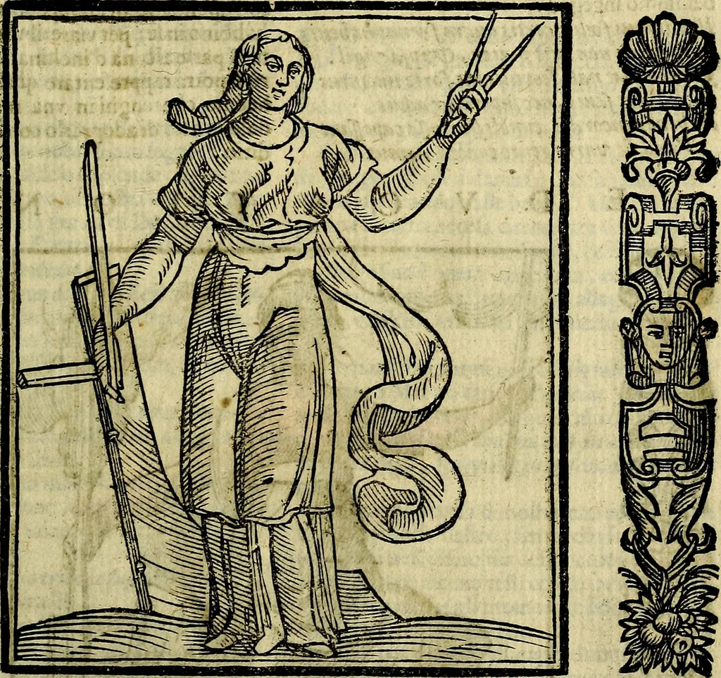 An illustration from Della piu che novissima iconologia, 1630, leaf 296