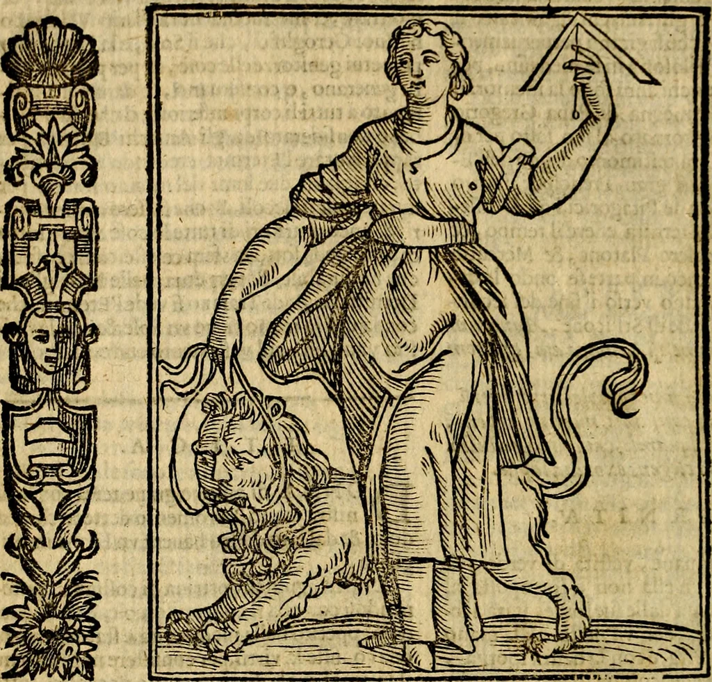 An illustration from Della piu che novissima iconologia, 1630, leaf 323