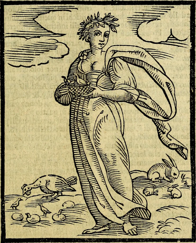 An illustration from Della piu che novissima iconologia, 1630, leaf 330