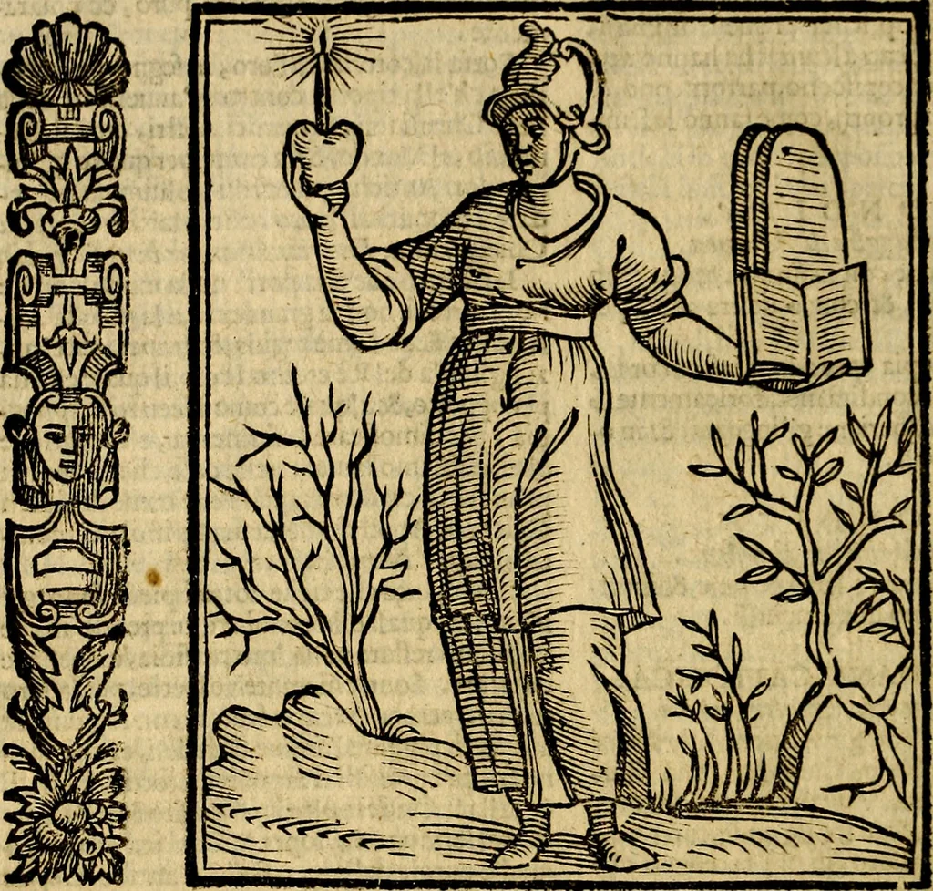 An illustration from Della piu che novissima iconologia, 1630, leaf 333