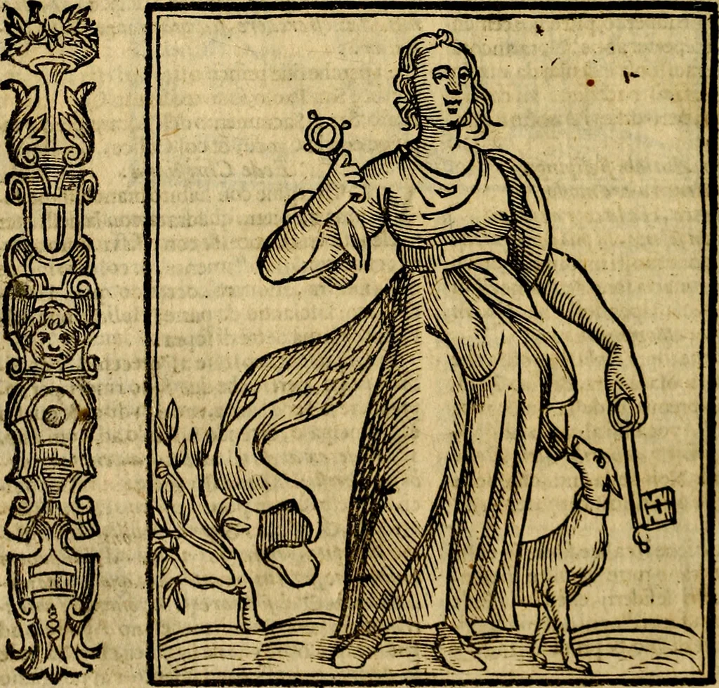 An illustration from Della piu che novissima iconologia, 1630, leaf 335