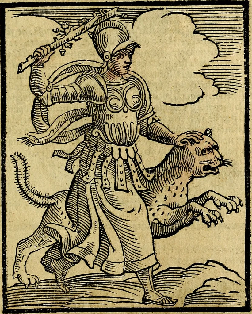 An illustration from Della piu che novissima iconologia, 1630, leaf 338
