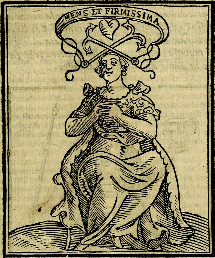 An illustration from Della piu che novissima iconologia, 1630, leaf 340