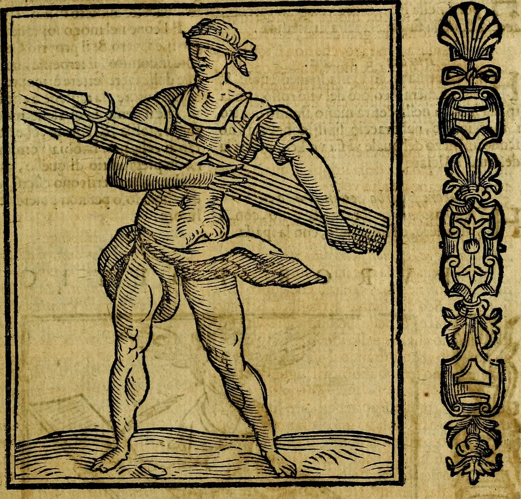 An illustration from Della piu che novissima iconologia, 1630, leaf 370