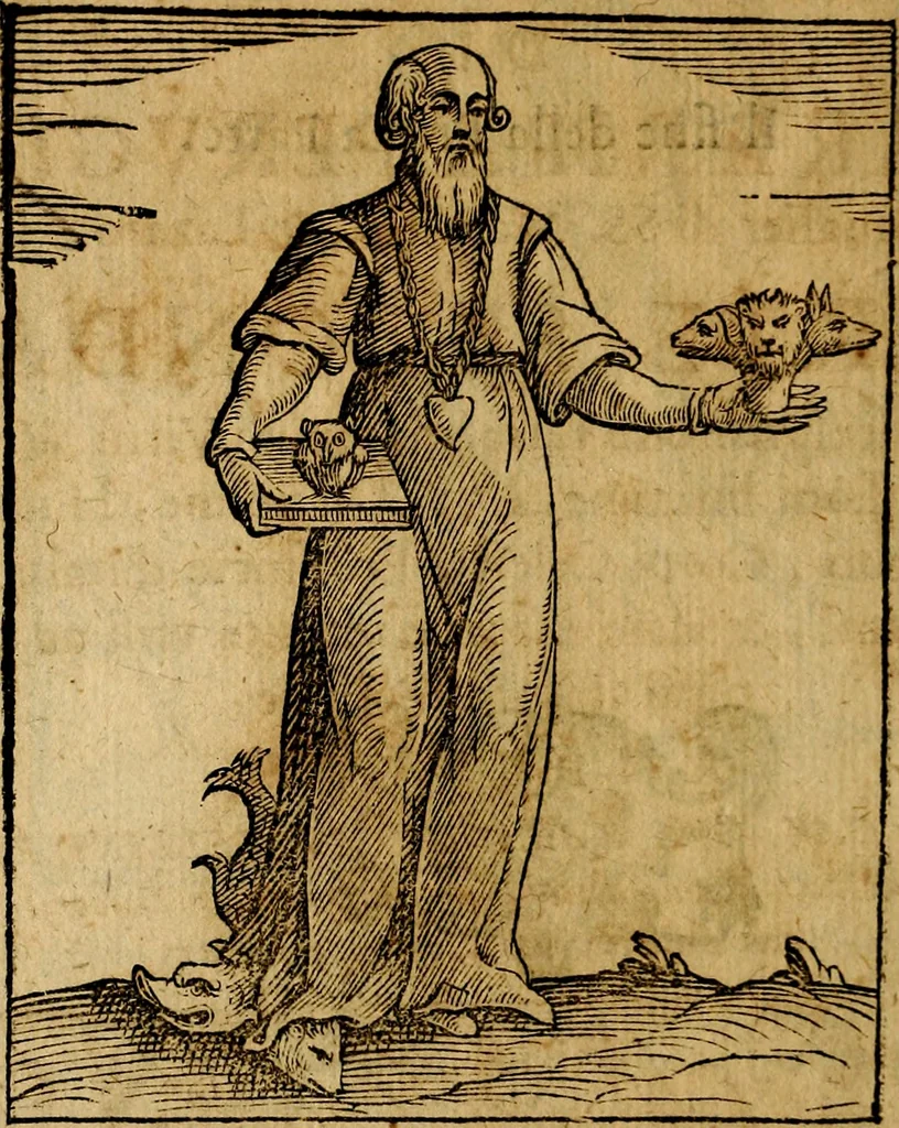 An illustration from Della piu che novissima iconologia, 1630, leaf 375