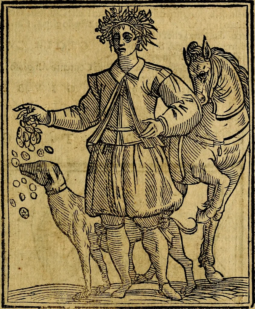 An illustration from Della piu che novissima iconologia, 1630, leaf 386