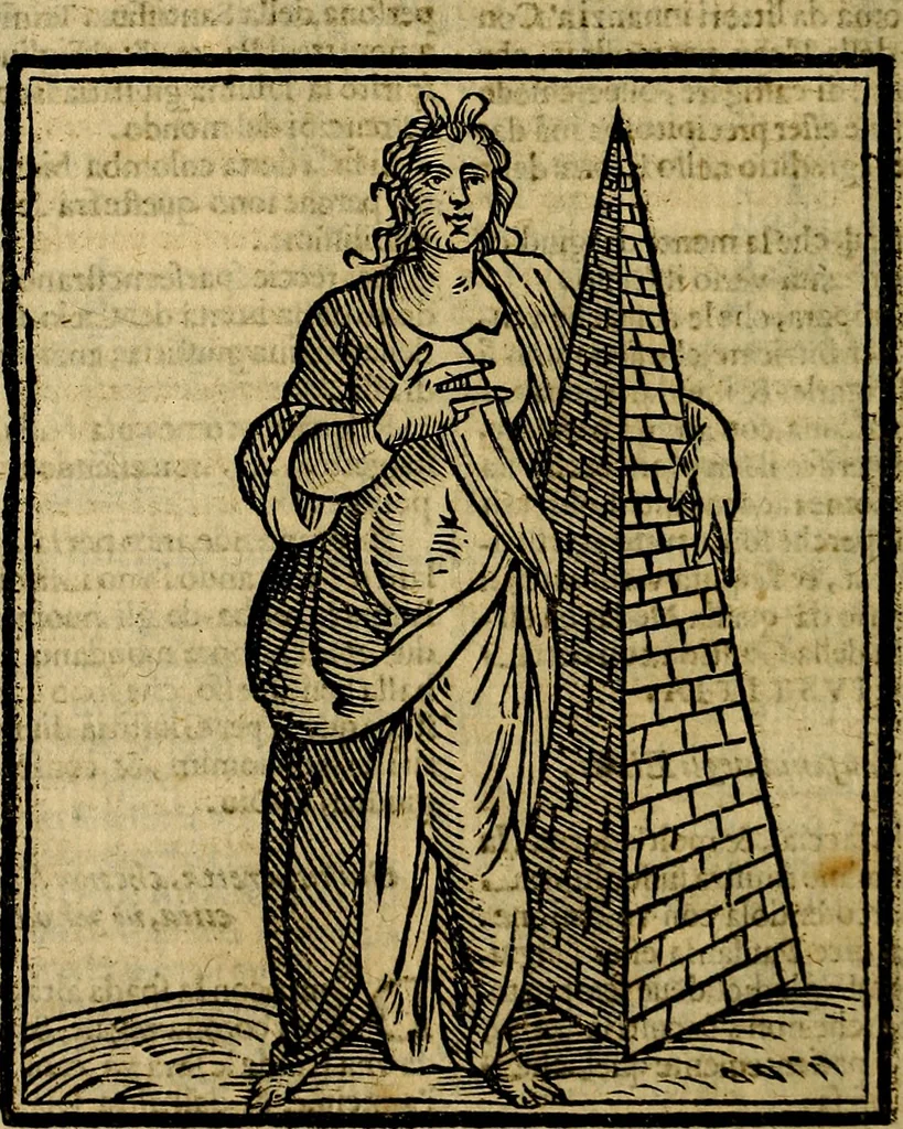 An illustration from Della piu che novissima iconologia, 1630, leaf 391