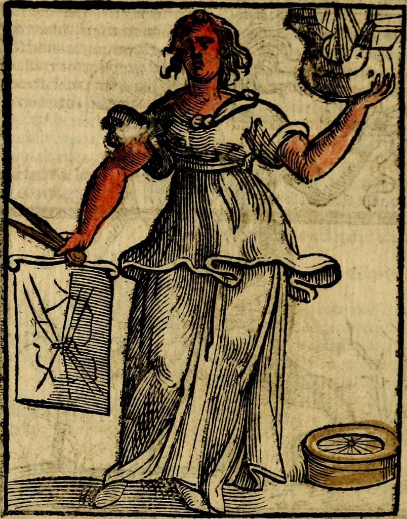 An illustration from Della piu che novissima iconologia, 1630, leaf 401