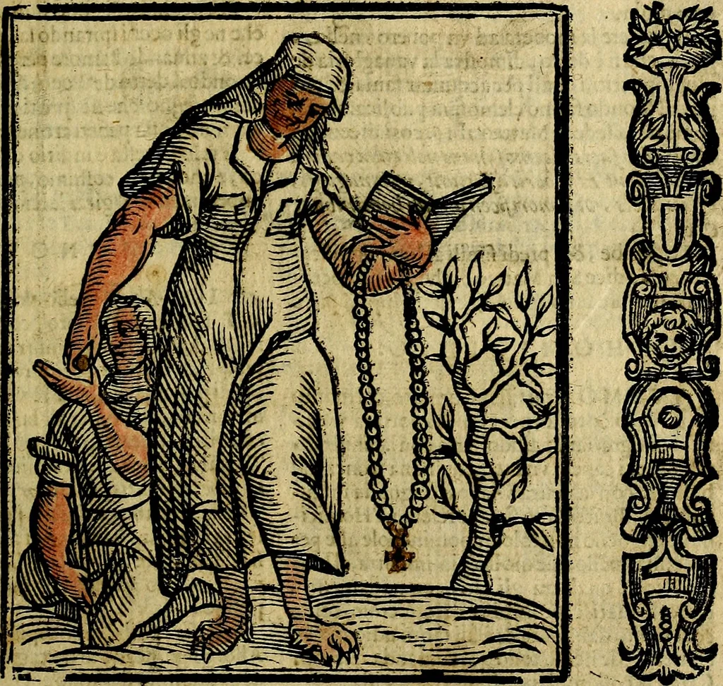 An illustration from Della piu che novissima iconologia, 1630, leaf 402